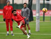 شاهد.. كيف احتفل ليفربول بأول أهداف محمد صلاح مع الريدز