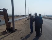 أهالى الخانكة يستغيثون بمحافظ القليوبية لكثرة الحوادث بطريق "الخانكة-السلام"