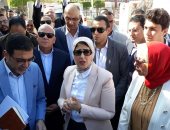 وزيرة الصحة من بورسعيد: البنك المركزى دعم قوائم الانتظار بأكثر من مليار جنيه
