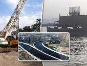 مشروع محور قوص أعلى النيل بالصعيد بتكلفة 1.3 مليار جنيه × 10 معومات