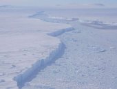 فيديو.. ناسا تكتشف جبل جليديى بحجم ثلاثة أضعاف مساحة مانهاتن