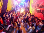 تطبيقا لقرار منع "المهرجانات" .. "المصنفات " تضبط 10 قضايا فى شارع  الهرم  