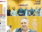 محمد حفظى رئيس مهرجان القاهرة السينمائى فى ندوة" اليوم السابع" :أسعى لنقل المهرجان للعالمية.. لو لم أشعر بفارق ملموس سأنسحب.. ليلوش قال لى: "آجى اتشتم ليه مش عايز وجع دماغ"..و هناك تربص بالمهرجان  