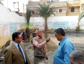 رئيس مدينة المحلة يوجه بسرعة إصلاح خط مياه الشرب بمدرسة على مبارك