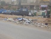 قارىء يشكو: اكوام الزبالة تنتشر فى شوارع مدينة نصر