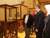 وزير الآثار يتفقد المتحف المصرى بالتحرير للاحتفال بـ116 عاما على افتتاحه.. صور