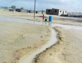 سقوط أمطار متوسطة على كافة مناطق شمال سيناء