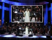 صور.. رسائل ماجدة الرومى فى ختام مهرجان الموسيقى العربية.. النجمة تحمل علم مصر.. وتؤكد: العالم يريد الوطن العربى منتاحراً.. مصر خط الدفاع الأول عن الكرامة العربية.. والتفوا حول الرئيس السيسى