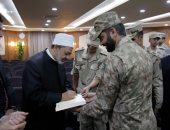 الإمام الأكبر: الأزهر يعمل جنبا إلى جنب مع القوات المسلحة فى محاربة الإرهاب