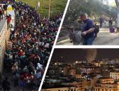 صور.. العالم هذا الصباح.. الاحتلال الإسرائيلى يواصل شن غارات على قطاع غزة.. مهاجرو أمريكا الوسطى يعبرون الجبال والوديان للوصول للولايات المتحدة.. جمعية الرفق بالحيوان تجلى الحيوانات من مناطق حرائق كاليفورنيا