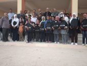 توزيع 900 حقيبة مدرسية مجانا على طلبة المدارس بوسط سيناء