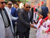 صور.. مدير أمن الغربية يزور معهد النور للمكفوفين بطنطا
