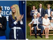 بالبولكا دوت الأزرق.. كيت ميلتون وإيفانكا ترامب بنفس الفستان فى مناسبات مختلفة