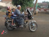 صورة اليوم.. مواصلات المدارس فى القرية فسحة وذكريات