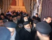 وصول البابا تواضروس كنيسة مارجرجس بالإسكندرية للاحتفال باليوبيل الذهبى