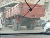 شكوى من سيارات النقل الثقيل بشارع المريوطية