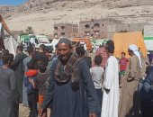 قافلة طبية مكبرة للمتضررين من السيول بعزبة سعيد فى مركز أبنوب بأسيوط  