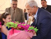 صور.. محافظ المنوفية يشهد احتفالات أعياد الطفولة بمدرسة فى شبين الكوم 