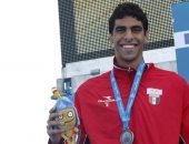 محمد العيسوى يحرز ذهبية وفضية فى بطولة العالم للجامعات للسباحة