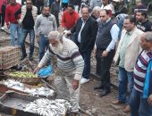 حملة مكبرة لإزالة الاشغالات ومحاربة الباعة الجائلين شرق الإسكندرية