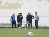 فييرا يطمئن على إصابة الجزيرى والشامى قبل مواجهة الإنتاج الحربى