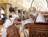 البابا تواضروس: تخليد ذكرى الشهداء على جدران الكاتدرائية.. صور