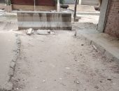 قارئ يطالب برصف شارع طارق بن زياد بمنطقة حلوان 