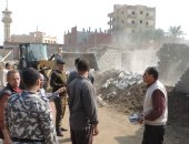 صور.. إزالة 61 حالة تعدٍ على أملاك الدولة والأراضى الزراعية فى بنها 