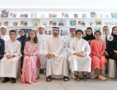 يوم الطفل العالمى.. ولى عهد دبى يلتقى طلاب المدارس من مختلف الجنسيات.. صور