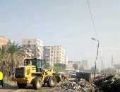 صور.. استجابة لــ"اليوم السابع" رئيس الوزراء يوجه بإزالة القمامة بالعوايد