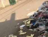 أهالى قرية الحوامدة بالشرقية يضررون من انتشار القمامة فى الشوارع