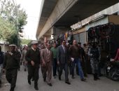 مدير أمن سوهاج يقود حملة مرافق مكبرة لرفع الإشغالات من شوارع طهطا