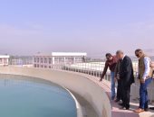 محافظ أسيوط يتفقد بدء التشغيل التجريبي لطلمبات محطة مياه ديروط 