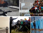 صور.. العالم هذا الصباح.. أوضاع مأساوية لآلاف المهاجرين على حدود المكسيك بعد فشلهم فى الوصول لأمريكا.. سيارة تدهس حشدا من المتظاهرين فى هايتى والأهالى يضرمون النار بها.. وعاصفة ضبابية تضرب استراليا