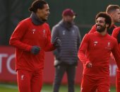 محمد صلاح يستعد مع ليفربول لمواجهة واتفورد فى البريميرليج.. صور