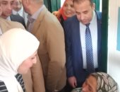وزيرة الصحة تتفقد الوحدات الصحية لمتابعة حملة القضاء على فيروس C بالقليوبية