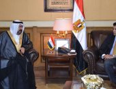 وزير الرياضة يستقبل رئيس الاتحاد العربى للاستثمار والتطوير العقارى