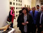 صور.. وزيرة الثقافة تفتتح الدورة الـ29 من صالون الشباب بقصر الفنون