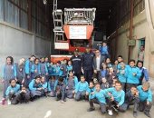 صور..مديريات الأمن تستضيف عددا من طلاب المدارس ضمن مبادرة " كلنا واحد"