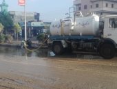 صور.. أمطار رعدية تضرب محافظة الغربية ورفع حالة الطوارئ لشفط المياه