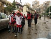 سقوط أمطار غزيرة بالقاهرة والجيزة.. وانخفاض ملحوظ فى درجات الحرارة