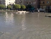 قارئ يرصد غرق شوارع مدينة النوبارية بالبحيرة بمياه الأمطار