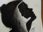 طالبة بمرسى مطروح تشارك صحافة المواطن برسوماتها.. وتؤكد: مستقبلى هو موهبتى