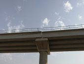 قارئ يحذر من أخطاء فى كوبرى المترو أمام حديقة بدر بجسر السويس