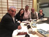 صور.. زاهى حواس يروج للسياحة المصرية فى اليابان