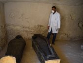 فيديو وصور.. "اليوم السابع" داخل مقبرة "ثاو إر نخت" كاتب مقصورة التحنيط بالأسرة 19
