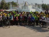 انطلاق ماراثون الدرجات الهوائية فى جامعة أسيوط.. صور