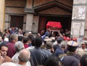 صور.. جنازة مهيبة للملازم أول عمر مجدى شهيد كمين العياط بمسقط رأسه بالمنوفية