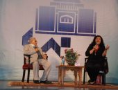 صور.. أوبرا دمنهور تستضيف فاروق فلوكس لمناقشة تطورات المسرح المصرى