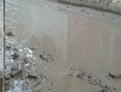 شكوى من غرق شوارع ميت العز بالشرقية فى مياه الأمطار